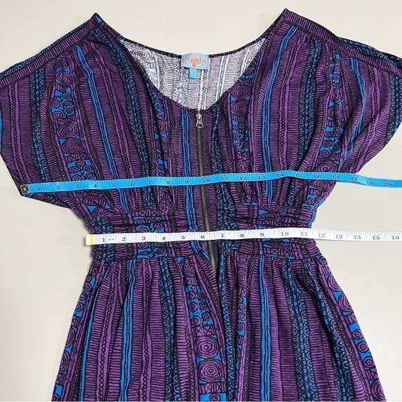 Tracy Reese Plenty Anthropologie Printed Front Zip Dress - Picture 6 of 7